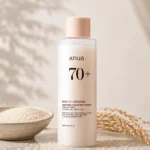 Anua Rice 70 Glow Milky Toner, hydrating Korean facial toner for dry and dull skin