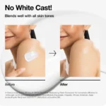Anua Zero Cast Sunscreen SPF 50, moisturizing Korean facial sunscreen for daily protection
