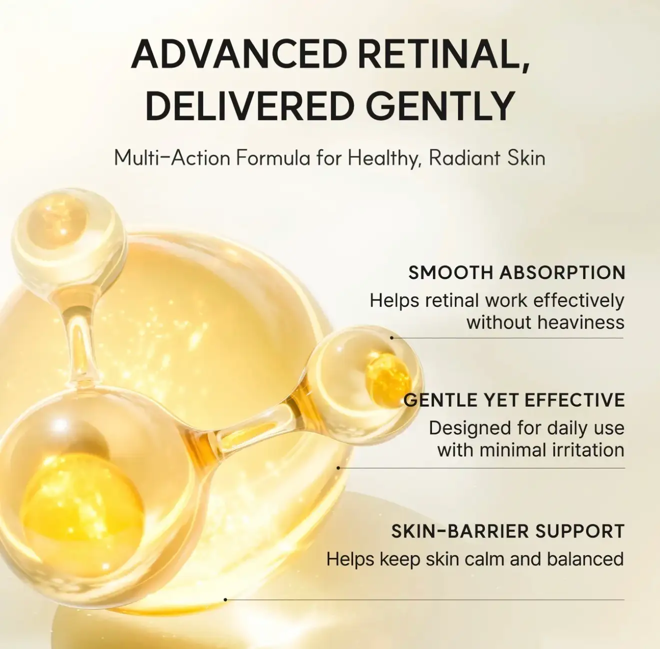 Arencia Retinal Booster Shot, Korean retinal serum for fine lines and uneven texture