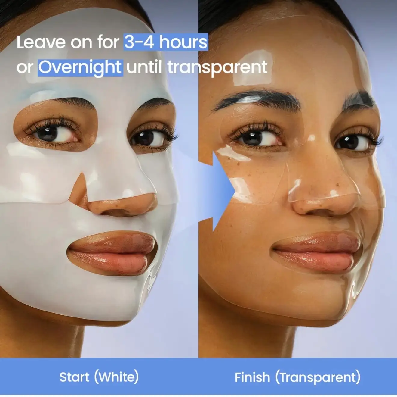 Biodance Hydro Cera-nol Real Deep Mask, soothing Korean hydrogel face mask for dry skin