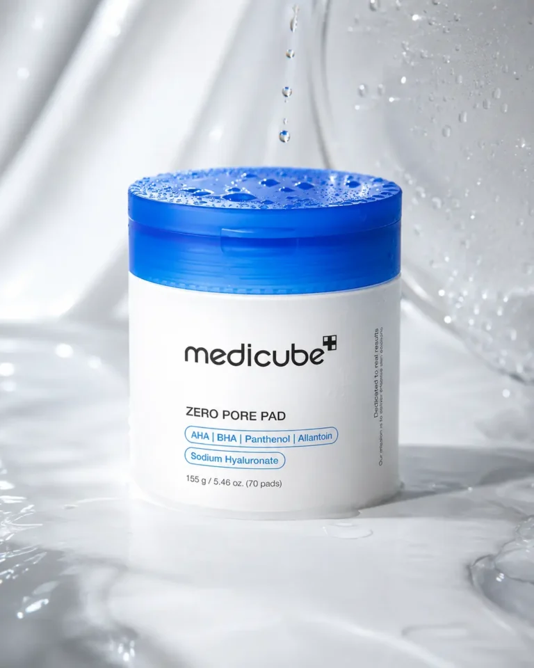 Medicube Zero Pore Pad 2.0, Korean exfoliating toner pads for pores and uneven texture