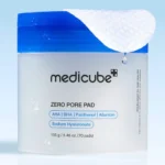 Medicube Zero Pore Pad 2.0, Korean exfoliating toner pads for pores and uneven texture
