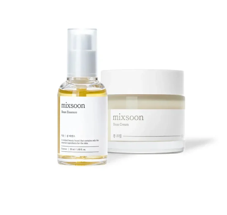 Mixsoon Bean Glass Skin Duo, hydrating Korean skincare set for a smooth glass skin glow