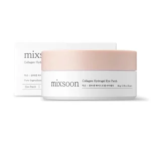 Mixsoon Collagen Hydrogel Eye Patch, Korean eye patches for dark circles and puffiness