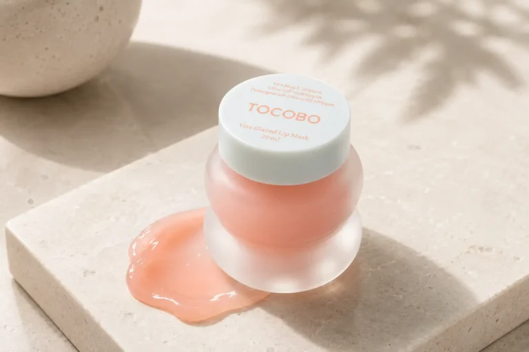 TOCOBO Vita Glazed Lip Mask, Korean lip treatment for dry and chapped lips